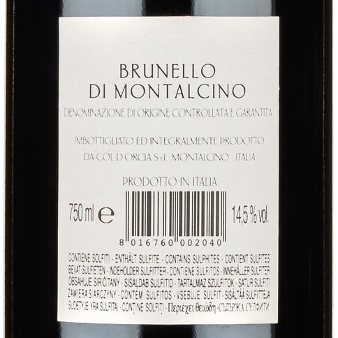 Brunello di Montalcino DOCG 2020 - Col d’Orcia