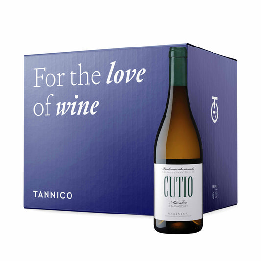 Cariñena Macabeo Blanco DOCa “CUTIO” 2022 - Bodegas Familia Navascués (6 bottiglie)