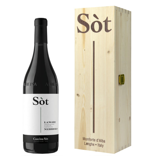 Langhe Nebbiolo DOC 2022 - Cascina Sòt (cassetta di legno)