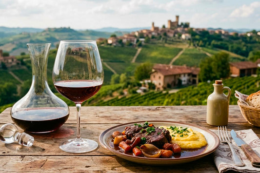 Vino per brasato: quale usare in pentola e quale portare a tavola