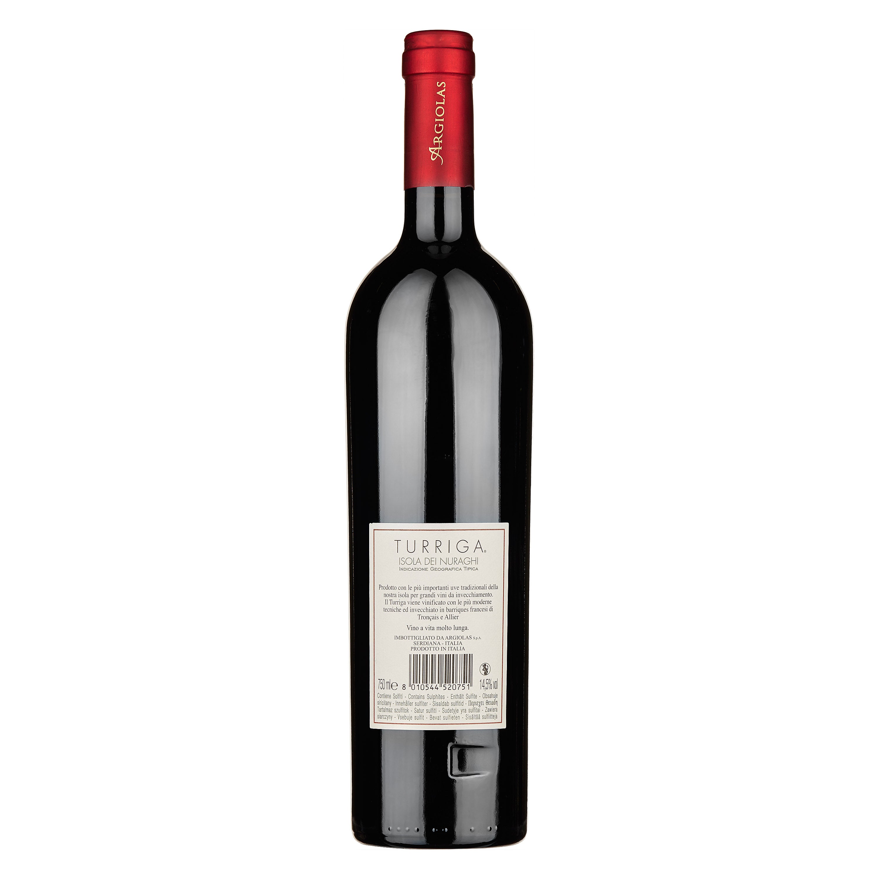 Isola dei Nuraghi Rosso IGT "Turriga" 2021 - Argiolas