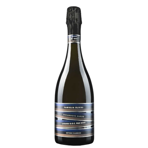 Lugana Pas Dosé Metodo Classico DOC "Diciannove Marzo" 2018 - Olivini