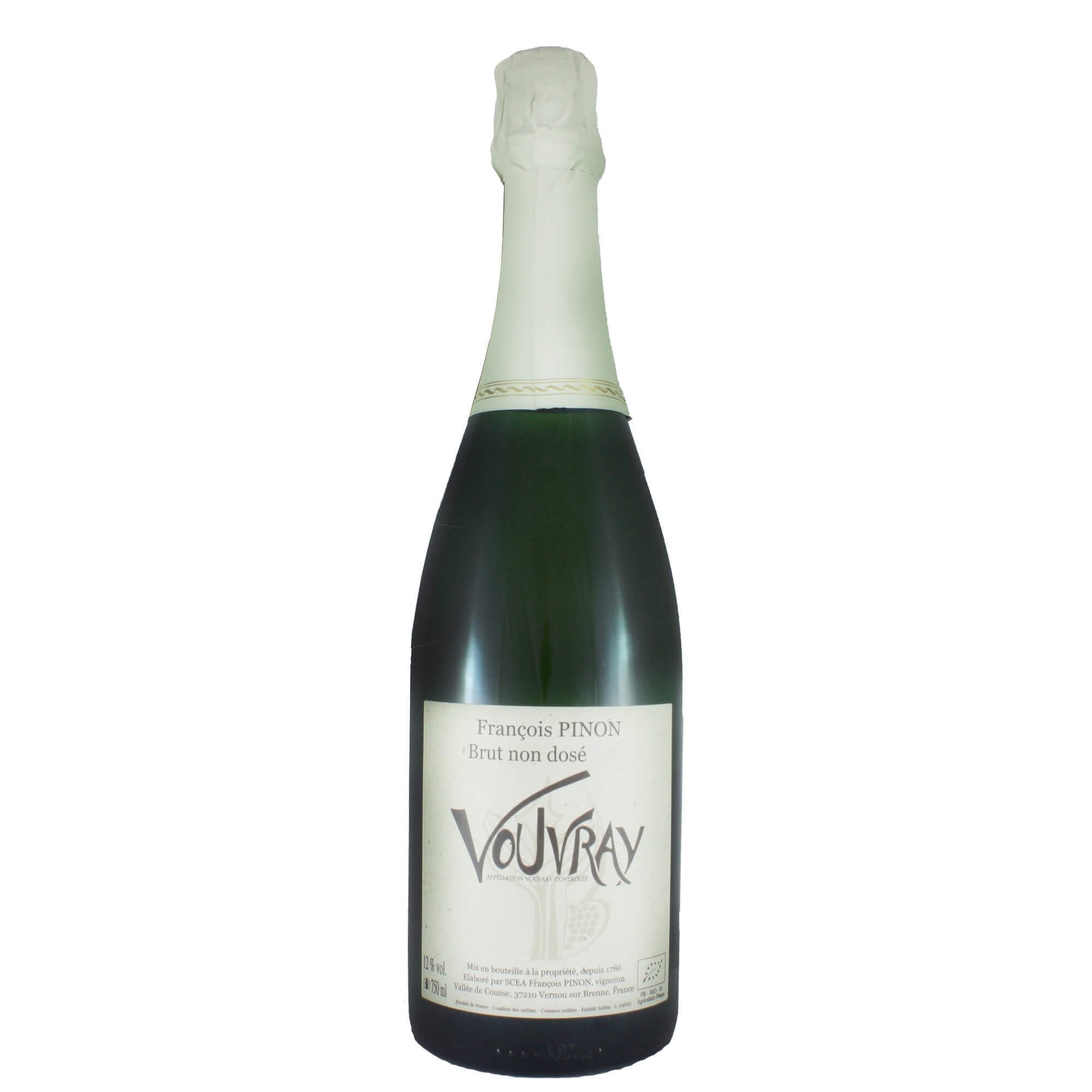 Vouvray Brut Non Dosé 2022 - François Pinon