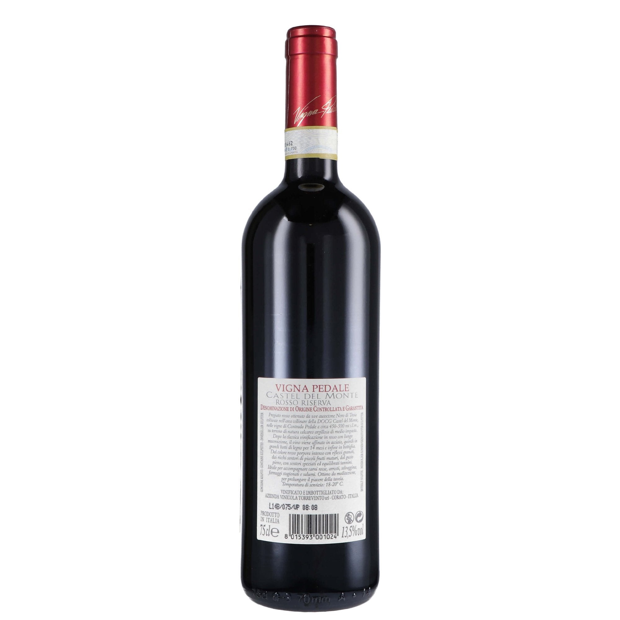 Castel del Monte Riserva DOCG "Vigna Pedale" 2017 - Torrevento