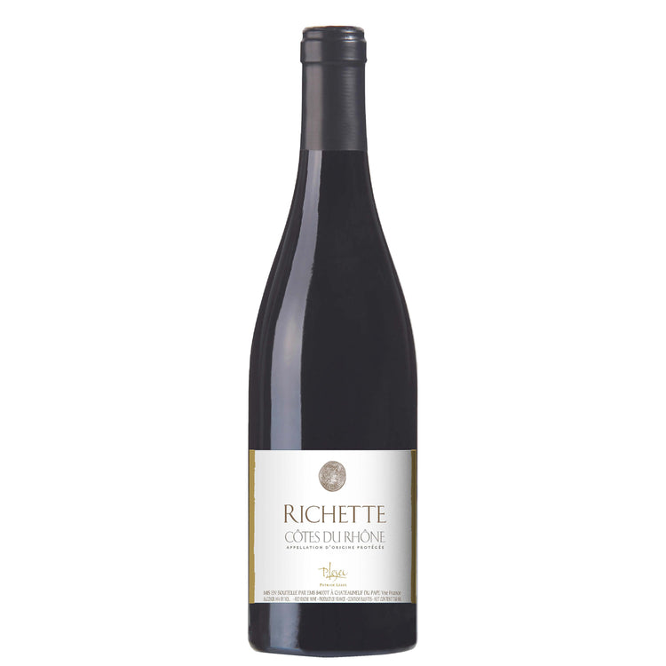 Côtes du Rhône Rouge "Richette" 2020 - Patrick Lesec