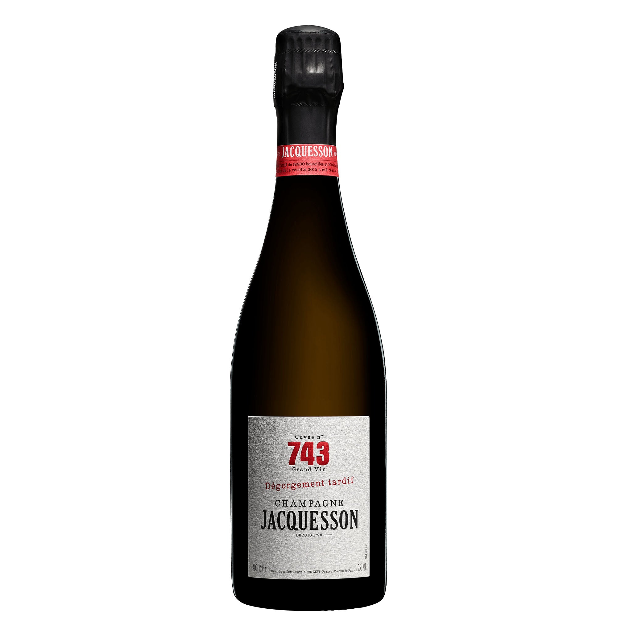 Champagne Extra Brut “Cuvée N° 743 Dégorgement Tardif” - Jacquesson