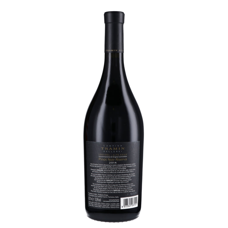 Alto Adige Pinot Nero Riserva DOC "Maglen" 2022 Magnum - Cantina Tramin (astuccio)