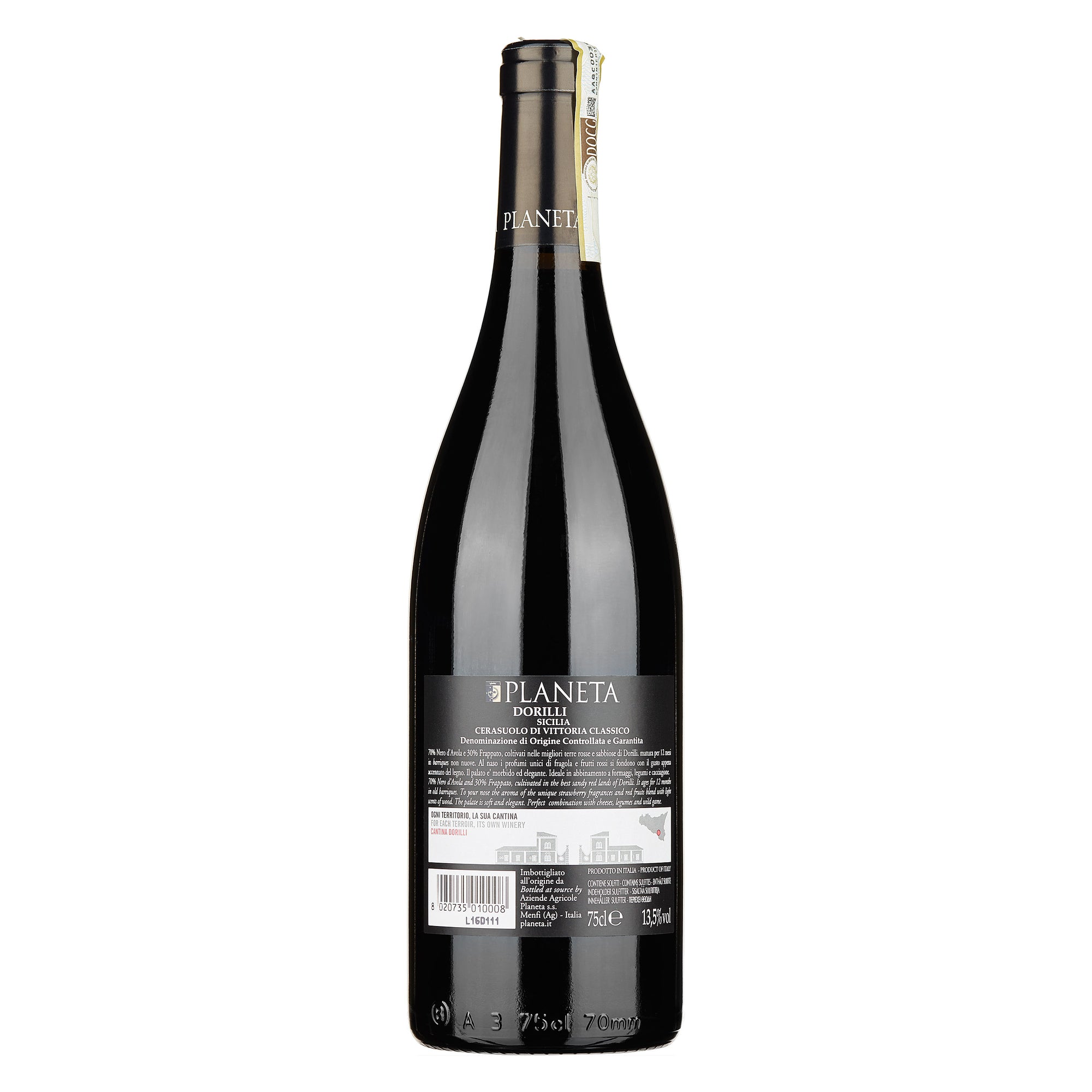 Cerasuolo di Vittoria Classico DOCG "Dorilli" 2023 - Planeta
