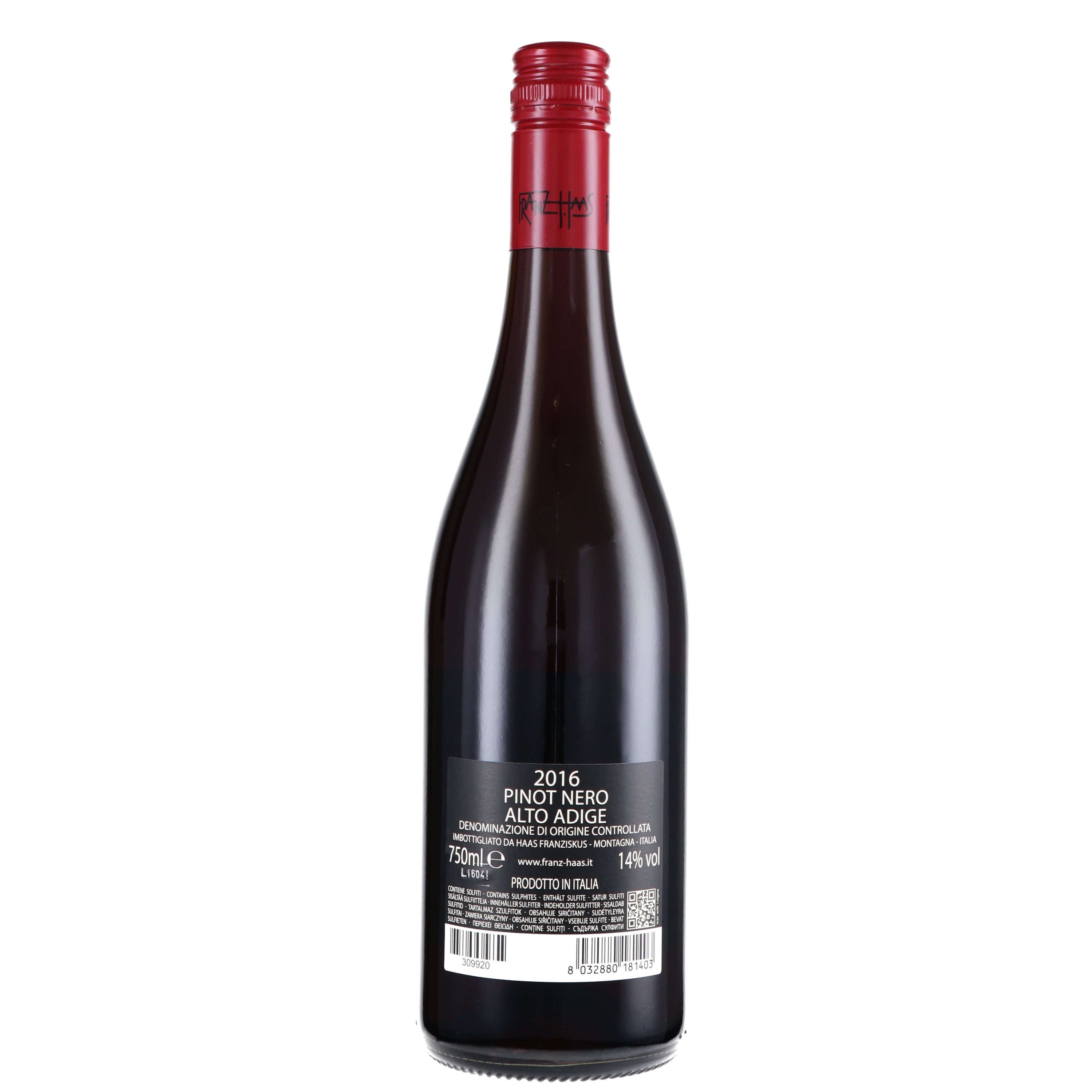 Alto Adige Pinot Nero DOC 2024 - Franz Haas (tappo stelvin)