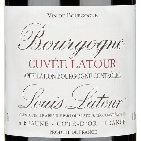 Bourgogne Rouge "Cuvée Latour" 2021 - Louis Latour