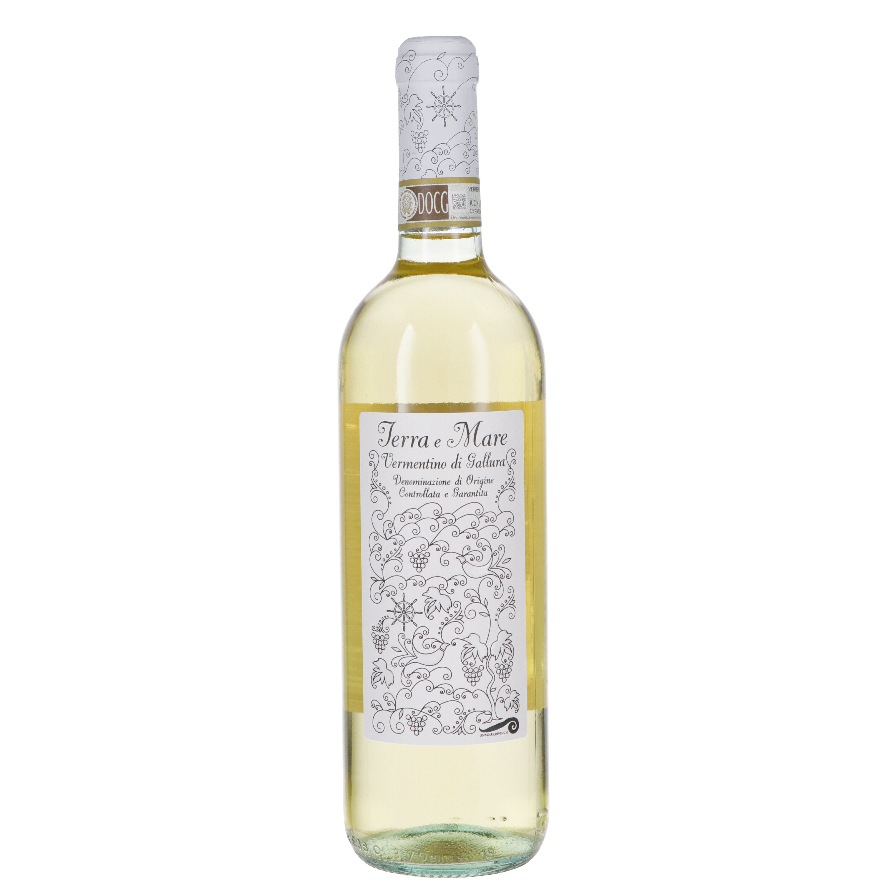 Vermentino di Gallura DOCG “Terra e Mare” 2023 - Unmaredivino, Gioacchino Sini