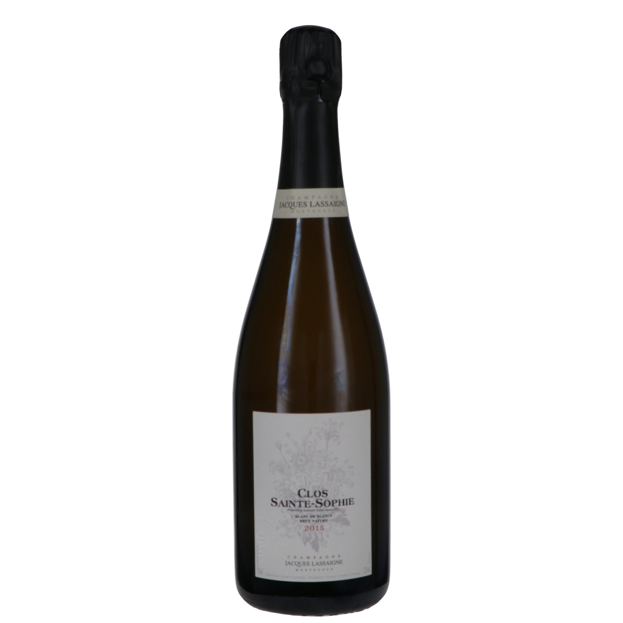 Champagne Blanc de Blanc Brut Nature "Clos Saint Sophie" 2015 - Jaques Lassaigne