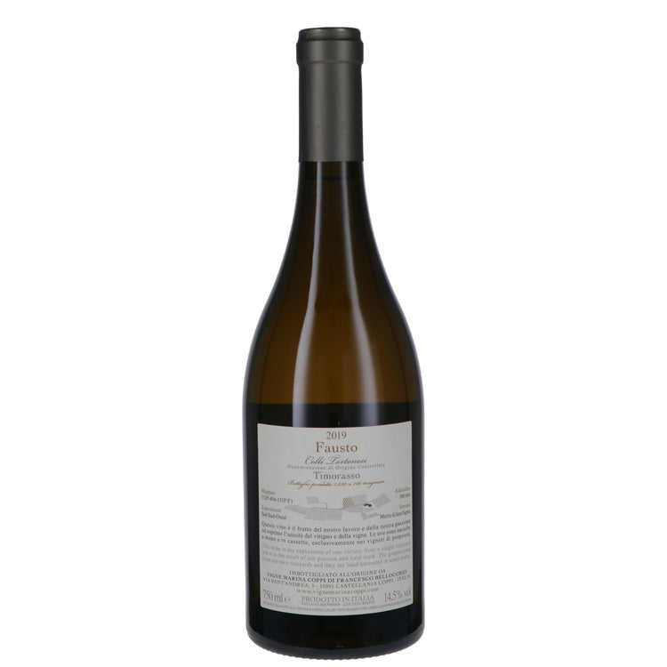 Colli Tortonesi Timorasso DOC "Fausto" 2020 - Vigne Marina Coppi