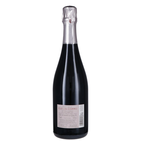 Vino Spumante di Qualità Metodo Ancestrale Brut Rosé "Clelia Coppo" 2021 - Coppo