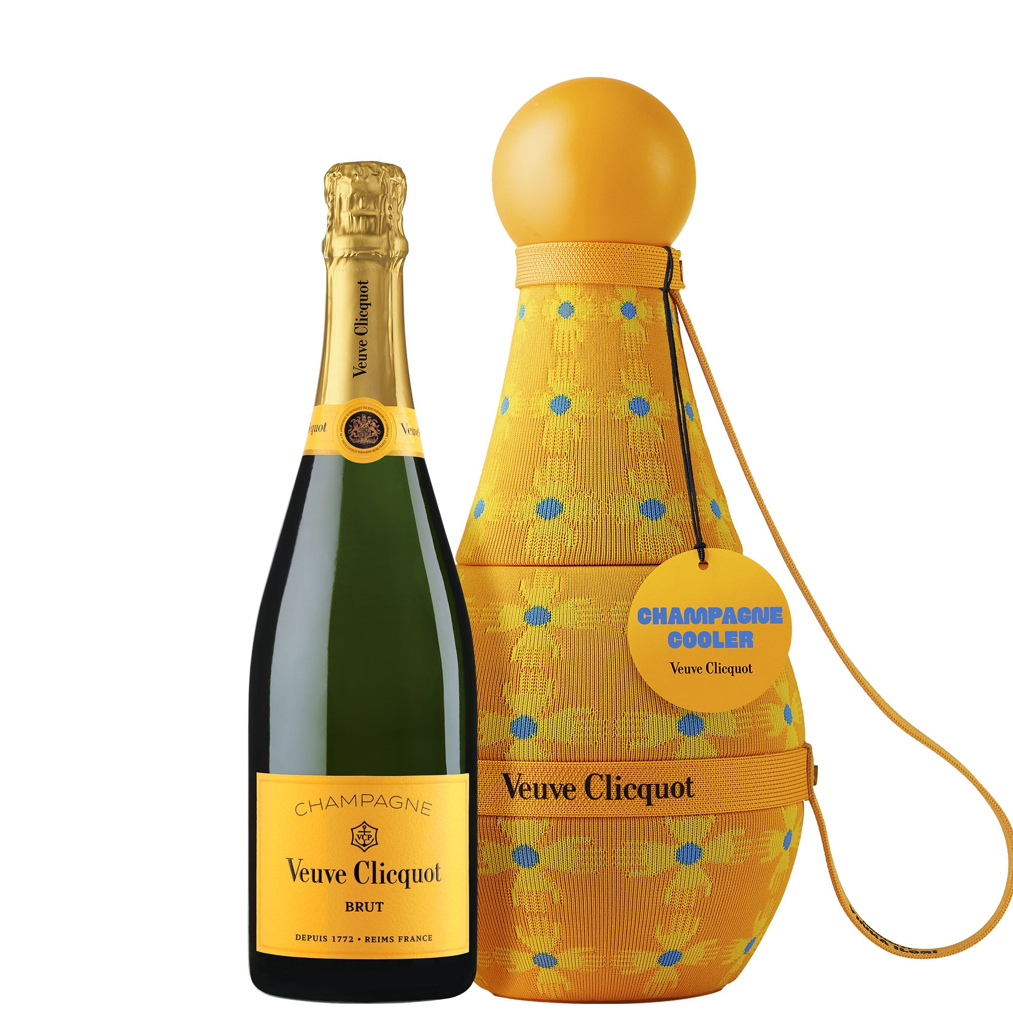 Champagne Brut "Yellow Label Sun Totem by Yinka Ilori" - Veuve Clicquot