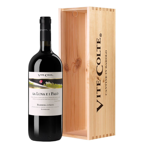 Barbera d'Asti Superiore DOCG "La Luna e i Falò" 2021 Magnum - Vite Colte (cassetta di legno)
