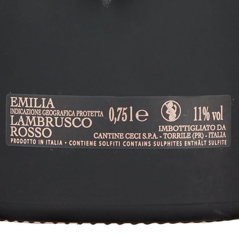 Emilia Lambrusco Rosso Frizzante IGP "To You Bolle di Lambrusco" - Cantine Ceci (bottiglia lavagna)