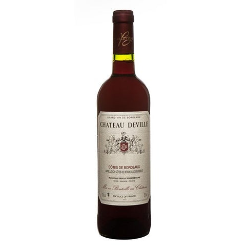 Côtes de Bordeaux AOC Château Deville Rouge 2020 - Château Deville