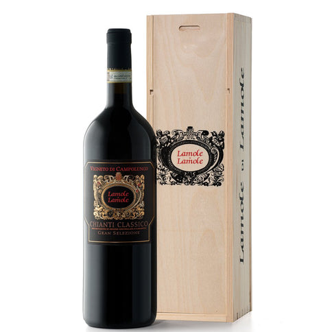 Chianti Classico Gran Selezione DOCG “Vigneto di Campolungo” 2020 Magnum - Lamole di Lamole (cassetta di legno)