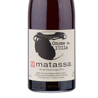 Vin de France Rouge "Coume de l'olla" 2024 - Domaine Matassa