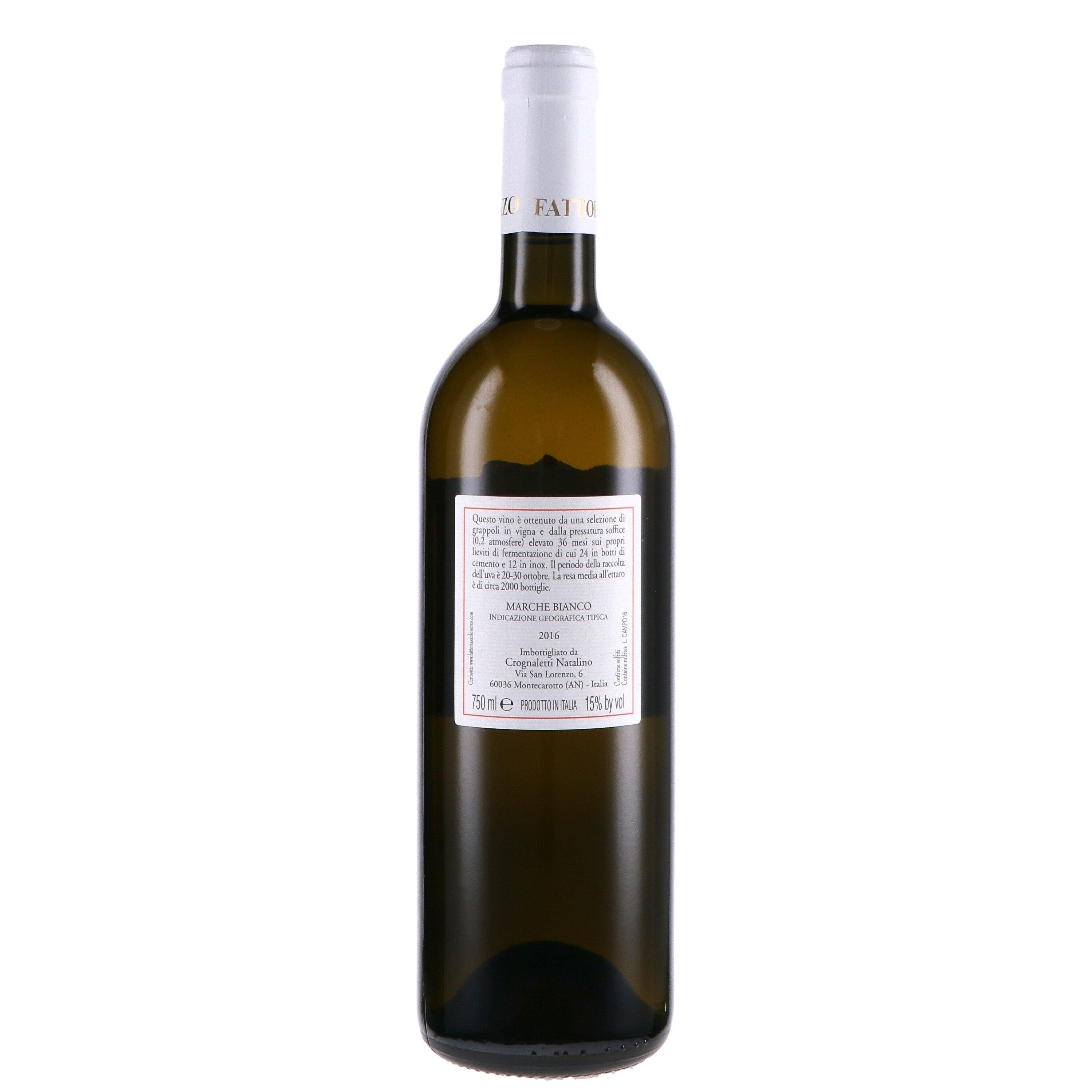Marche Bianco IGT "Campo delle Oche" 2022 - Fattoria San Lorenzo