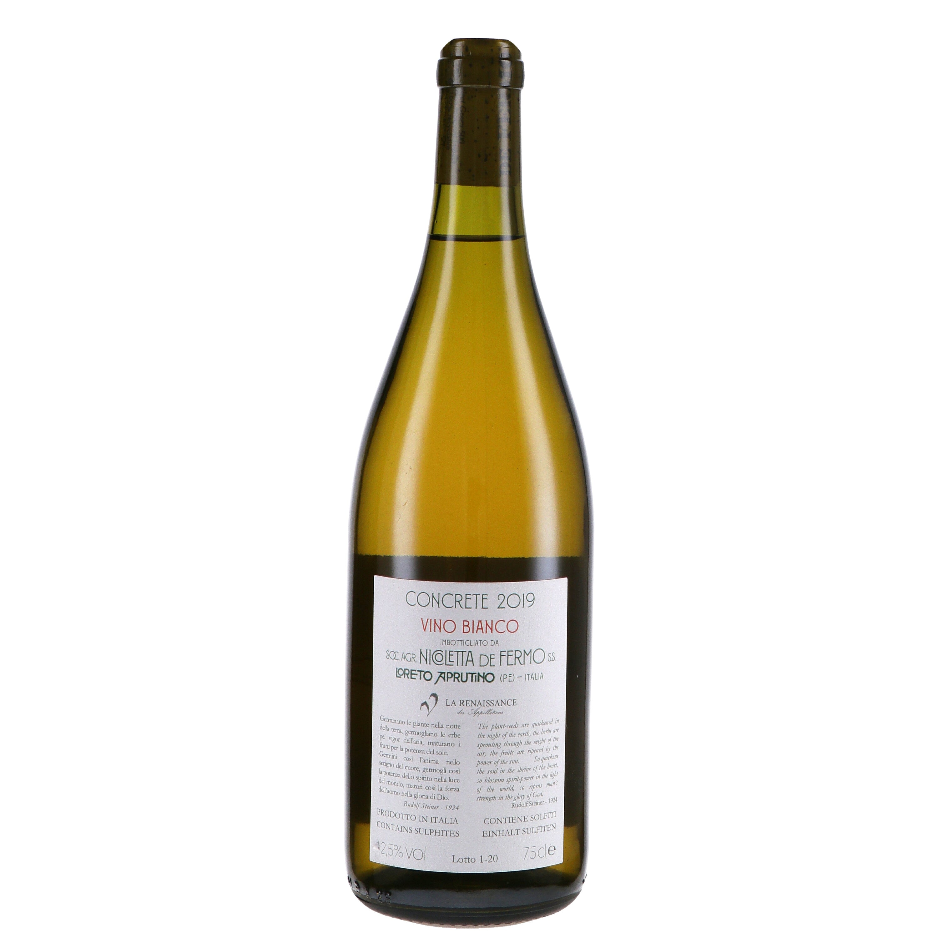 Vino Bianco "Concrete" - De Fermo