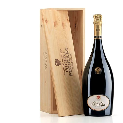 Trento DOC "Giulio Ferrari Riserva del Fondatore" 2015 Magnum - Ferrari (cassetta di legno)