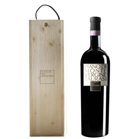 Taurasi Riserva DOCG "Piano di Montevergine" 2018 Magnum - Feudi di San Gregorio (cassetta di legno)