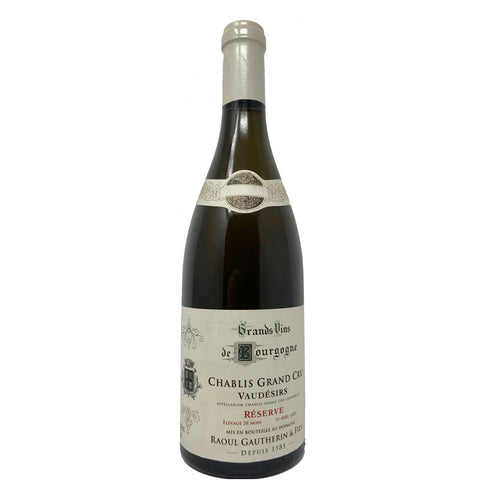Chablis Grand Cru Réserve "Vaudésirs" 2020 - Domaine Raoul Gautherin & Fils