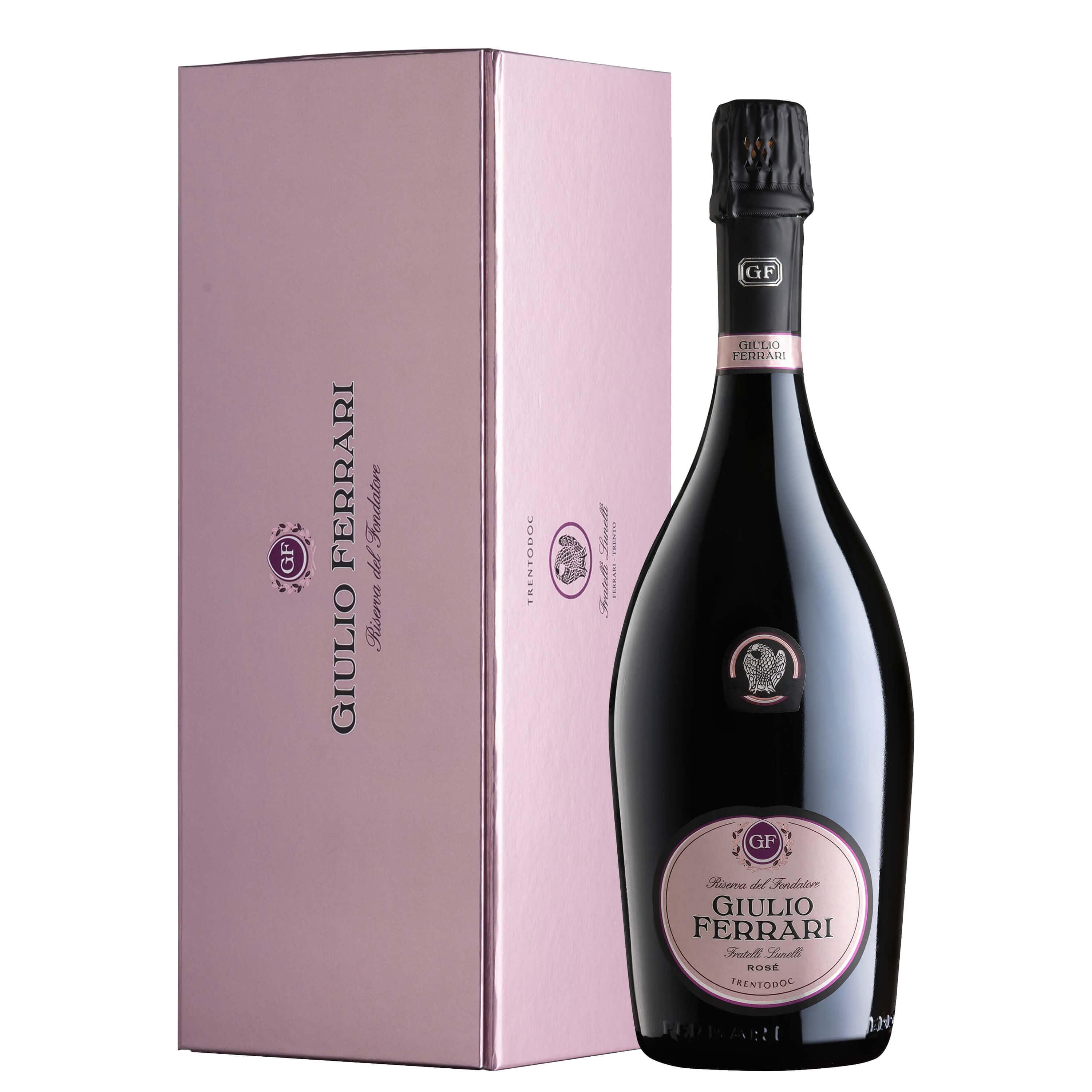 Trento Rosé DOC "Giulio Ferrari Riserva del Fondatore Rosé" 2015 - Ferrari (astuccio)