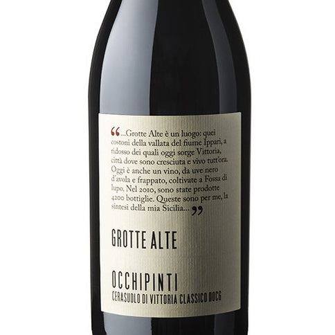 Cerasuolo di Vittoria Classico "Grotte Alte" 2019 - Arianna Occhipinti