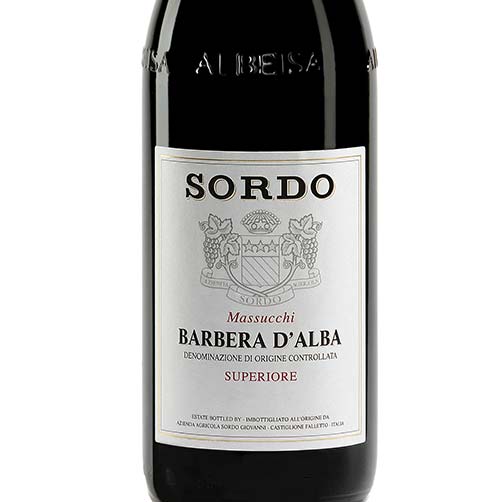 Barbera d’Alba Superiore DOC "Massucchi" 2021 - Sordo