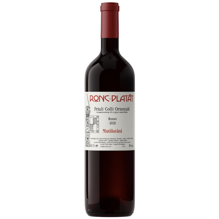 Friuli Colli Orientali Rosso DOC "Mutilatini" 2022 - Ronc Platàt