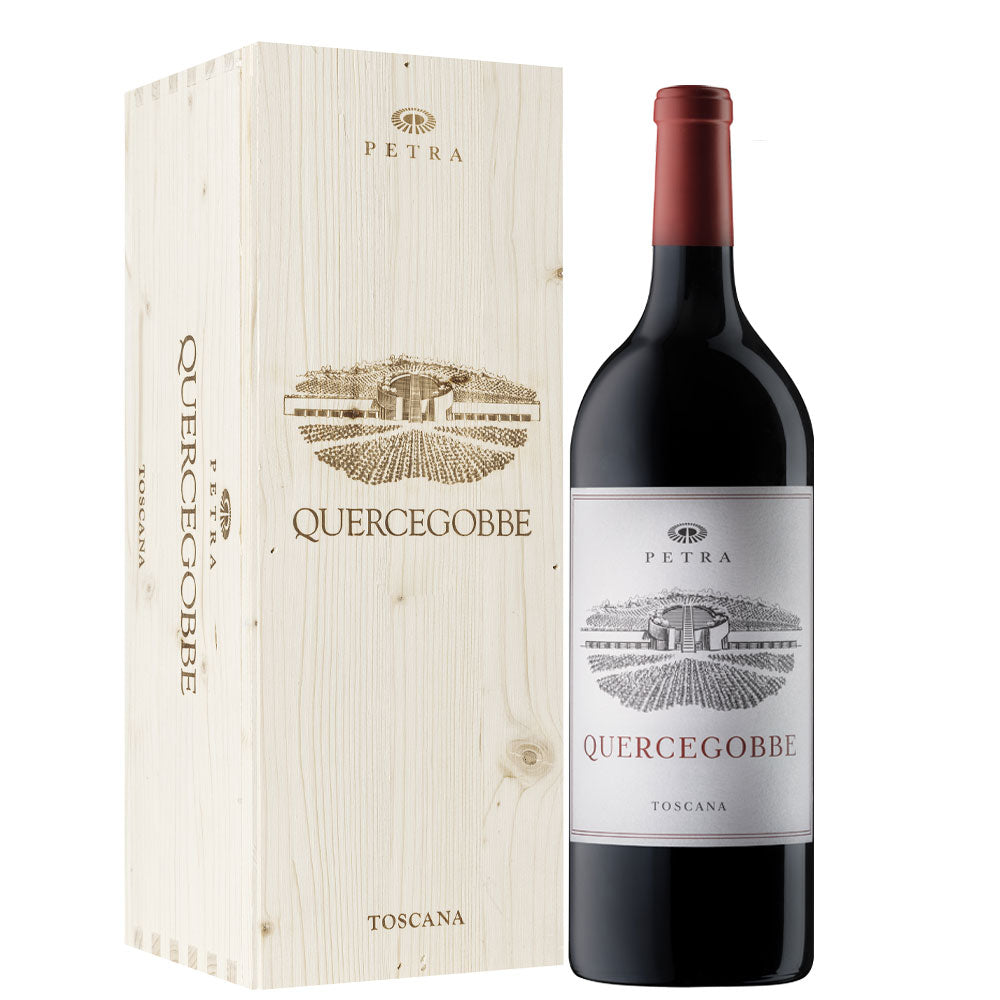 Toscana Merlot IGT "Quercegobbe" 2023 Magnum - Petra (cassetta di legno)