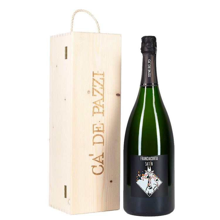 Franciacorta Saten Docg Magnum I Cà de Pazzi (cassetta di legno)