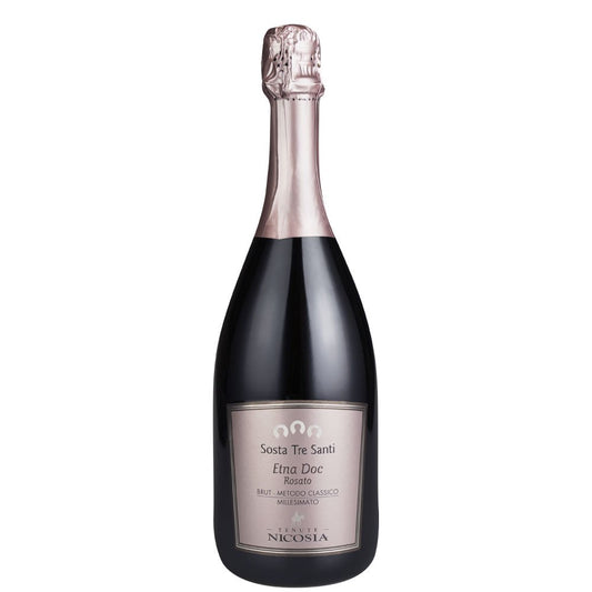 Etna Spumante Brut Rosato DOC "Sosta Tre Santi" 2021 - Nicosia